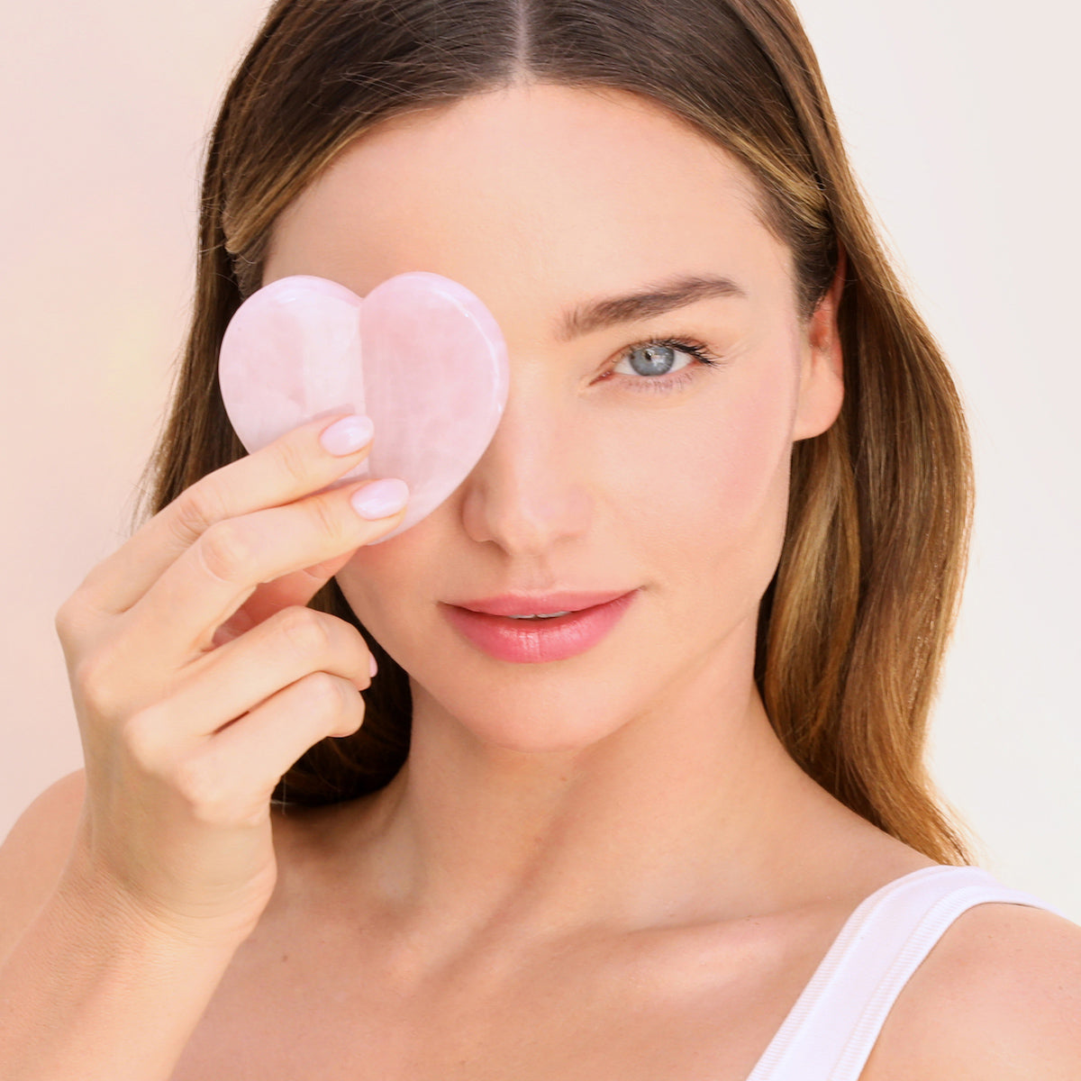 Rose Quartz Heart Facial Sculptor - Image 2