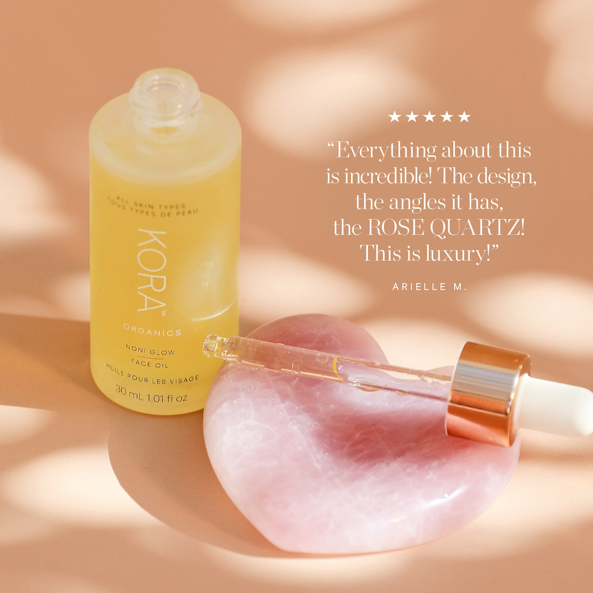 Rose Quartz Heart Facial Sculptor - Image 3